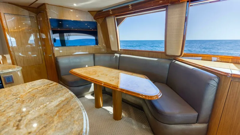 Slide: The Image of 2013 Viking 76 Convertible- REEL FIRE- Dinnette - 20
