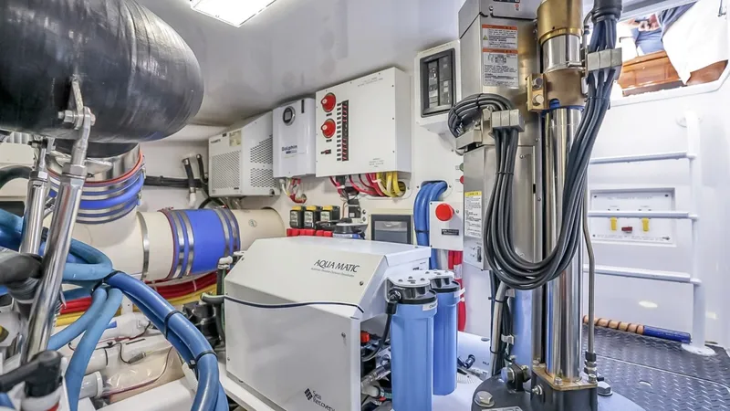 Slide: The Image of Engine Room with Watermaker System - 68