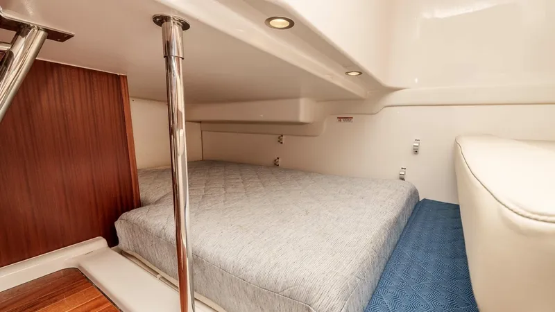 Slide: The Image of 2018 Pursuit 385 Offshore "TAG TEAM" - Cozy Guest Cabin Berth - 12