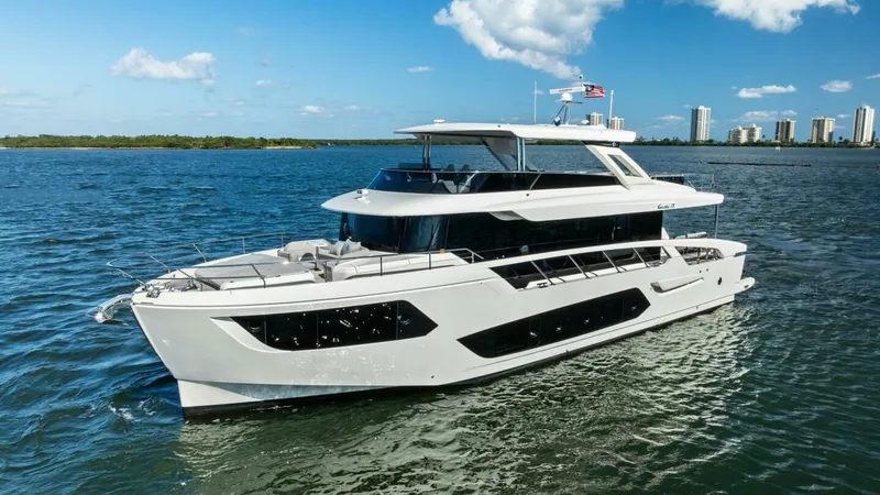 The Image of Starboard View of Absolute 75 Navetta - 1