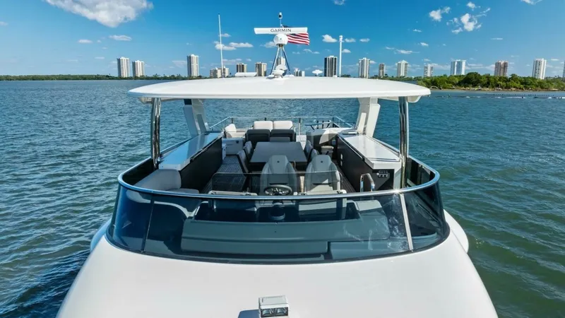 Slide: The Image of Flybridge Lounge with Panoramic Views - 87