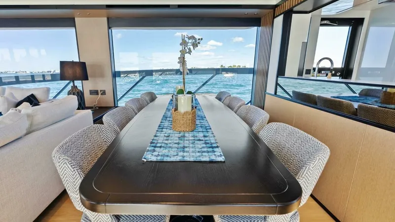 Slide: The Image of Elegant Dining Area with Ocean View - 6