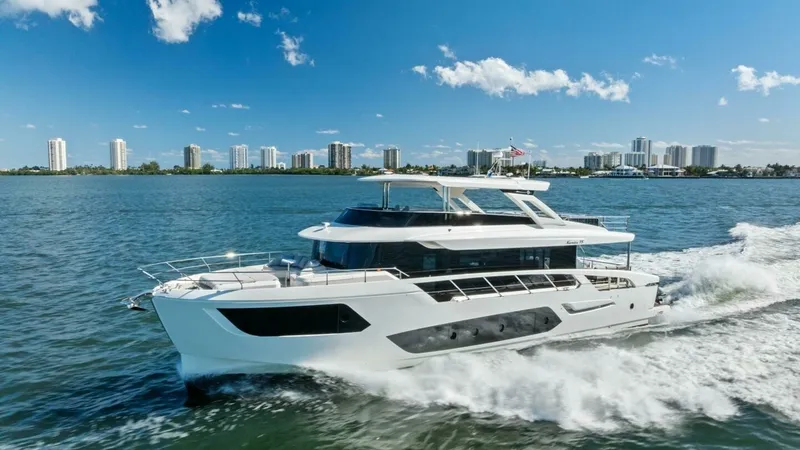 Slide: The Image of Side Profile of Navetta 75 - 98