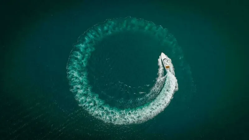 Slide: The Image of Aerial View of Twin Reels in Action - 69