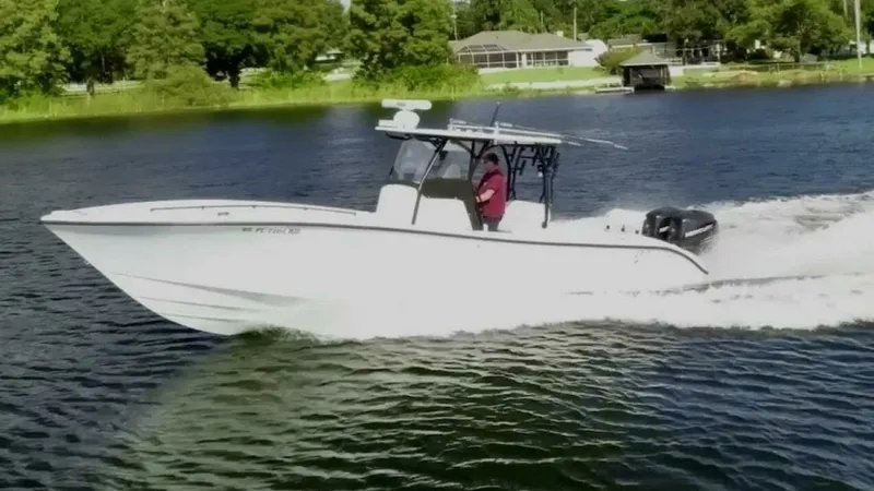Slide: The Image of 2017 Yellowfin 32 Center Console - Profile - 14