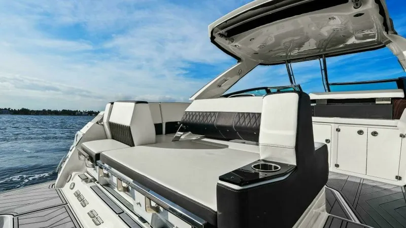 Slide: The Image of 2023 Monterey 385 SS - Cockpit Seating - 5
