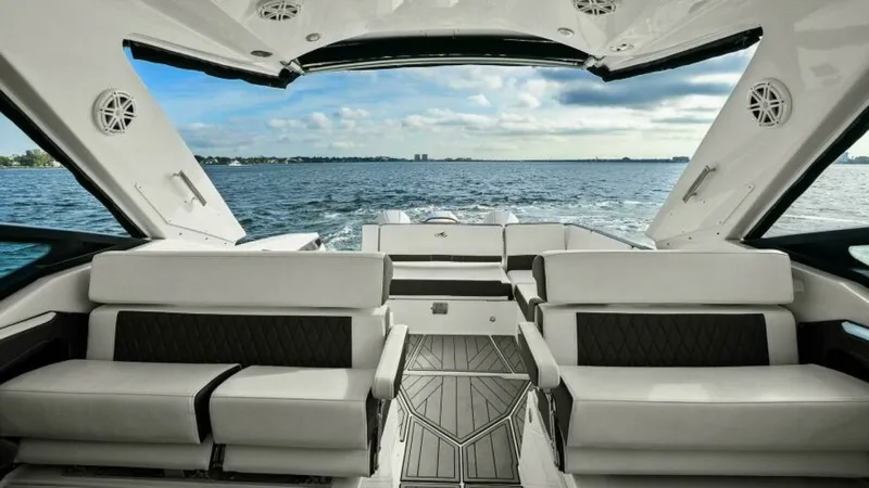 Slide: The Image of 2023 Monterey 385 SS - Foredeck Seating - 4