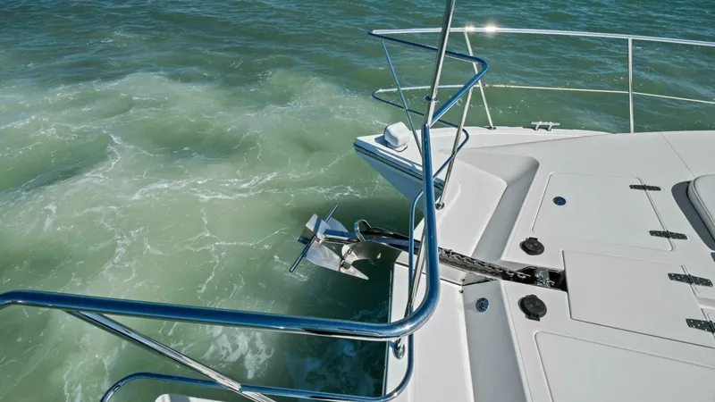 Slide: The Image of 2018 Outboard Express Catamaran 47 - 57