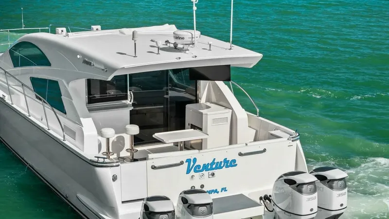 Slide: The Image of 2018 Outboard Express Catamaran 47 - 72