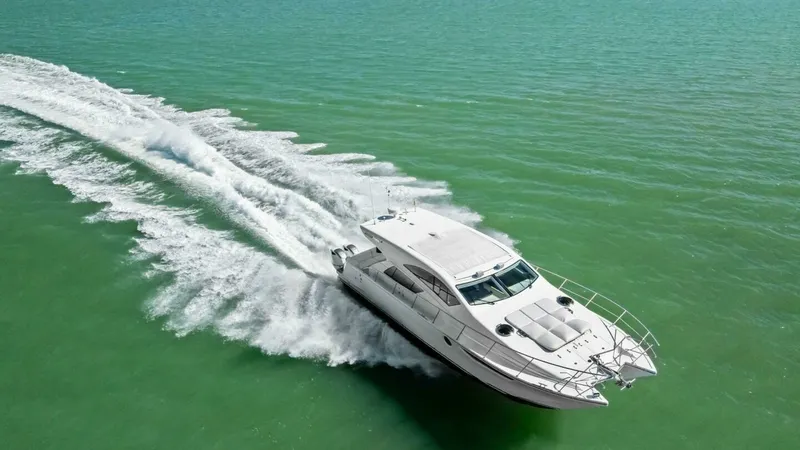 Slide: The Image of 2018 Outboard Express Catamaran 47 - 84