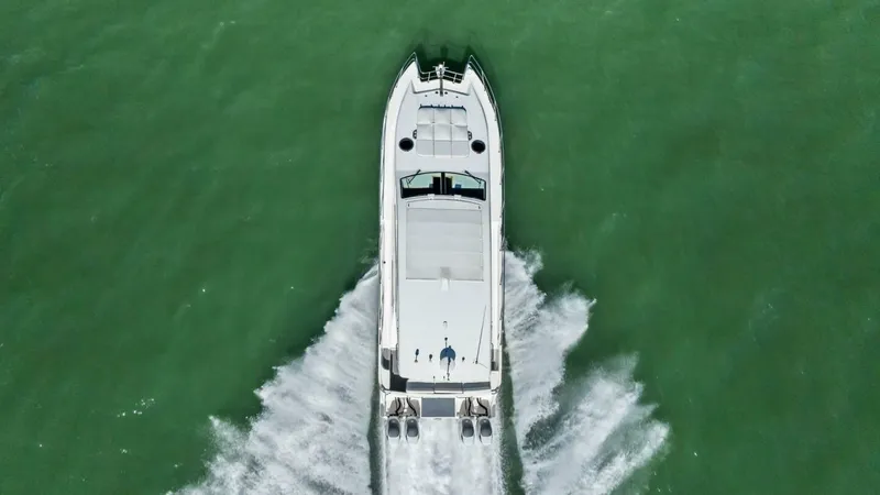 Slide: The Image of 2018 Outboard Express Catamaran 47 - 86