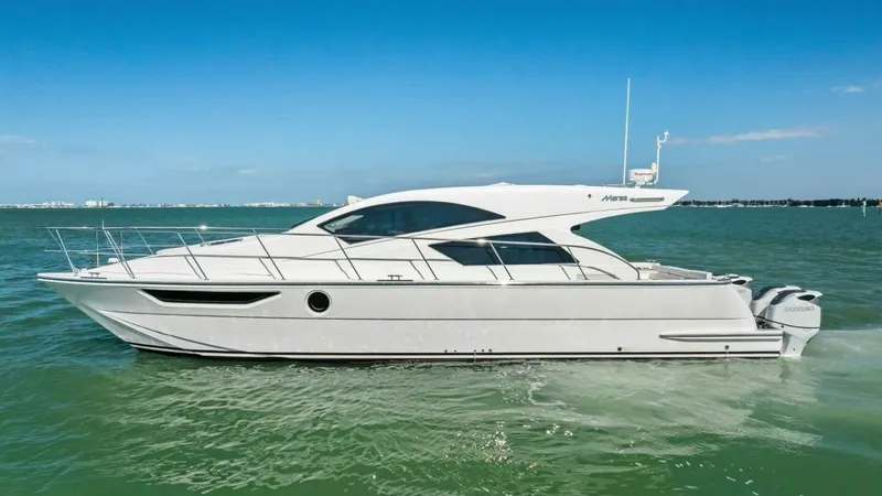 Slide: The Image of 2018 Outboard Express Catamaran 47 - 74