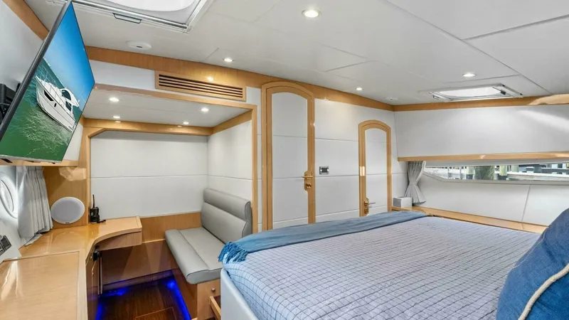 Slide: The Image of 2018 Outboard Express Catamaran 47 - 30