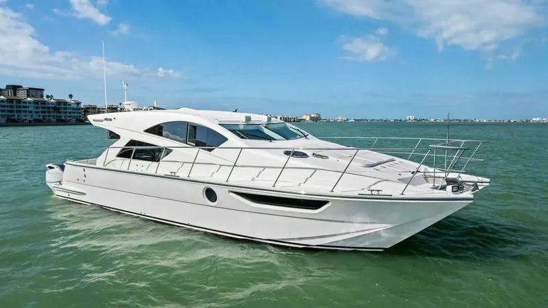 Slide: The Image of 2018 Outboard Express Catamaran 47 - 63