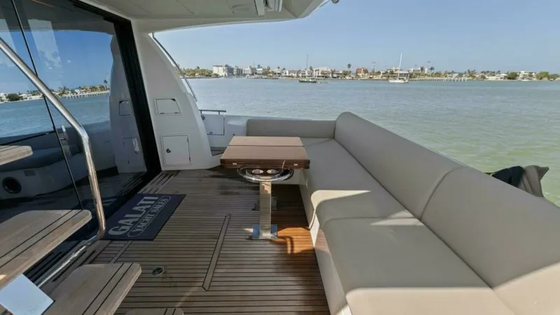 Slide: The Image of 2022 59 Prestige Flybridge - How Sweet It Its - Cockpit - 7