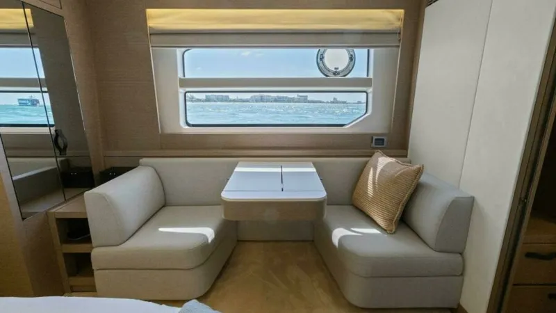 Slide: The Image of 2022 59 Prestige Flybridge - How Sweet It Its - Master Stateroom - 25