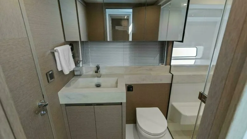 Slide: The Image of 2022 59 Prestige Flybridge - How Sweet It Its - VIP Head - 36