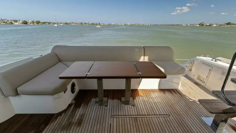 Slide: The Image of 2022 59 Prestige Flybridge - How Sweet It Its - Cockpit - 9