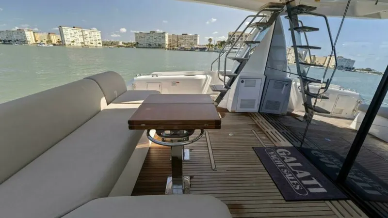 Slide: The Image of 2022 59 Prestige Flybridge - How Sweet It Its - Cockpit - 8