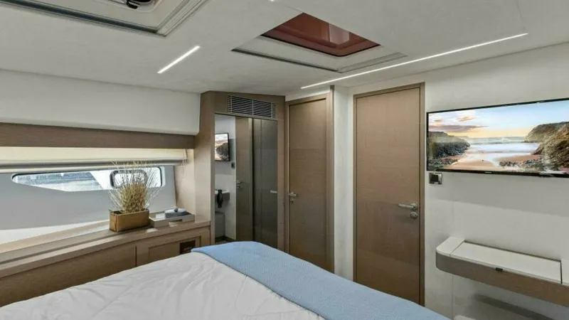 Slide: The Image of 2022 59 Prestige Flybridge - How Sweet It Its - VIP Stateroom - 34