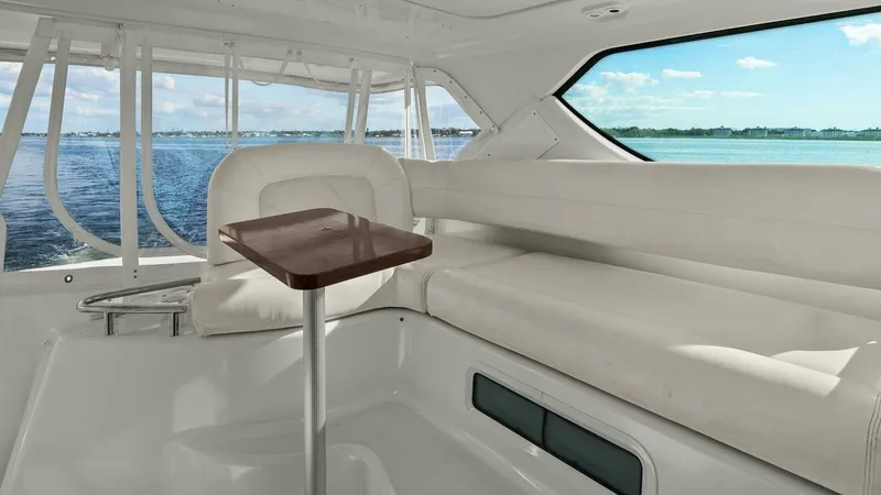 Slide: The Image of 2007 Tiara Yachts 4300 Sovran - Seating - 14