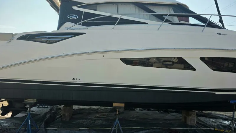 Slide: The Image of 2016 Sea Ray 470 Sundancer 'Lopez Cove II' - Bottom Paint - 44