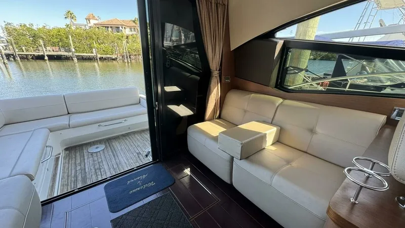 Slide: The Image of 2016 Sea Ray 470 Sundancer 'Lopez Cove II' - Aft Seating - 26