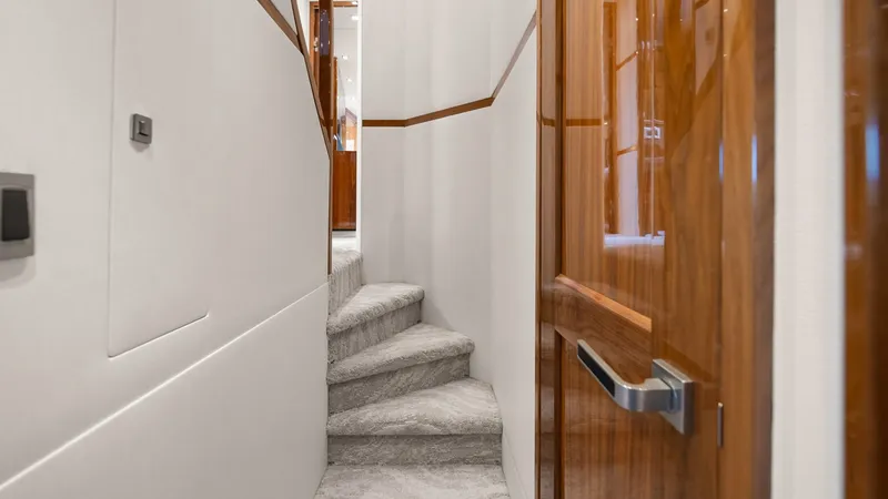 Slide: The Image of Elegant Stairway with Wooden Accents - 31