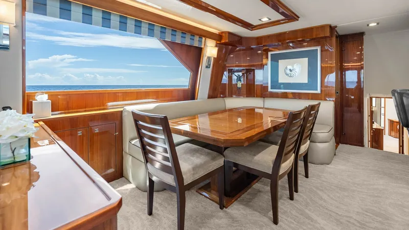 Slide: The Image of Elegant Dining Area with Ocean View - 12