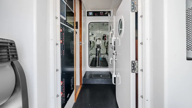 Slide: The Image of Engine Room Access Corridor - 58