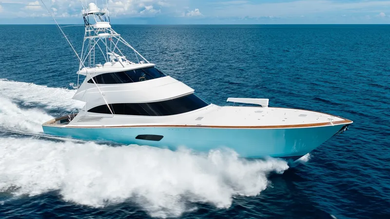 Slide: The Image of Viking 92 Enclosed Bridge Exterior - 82