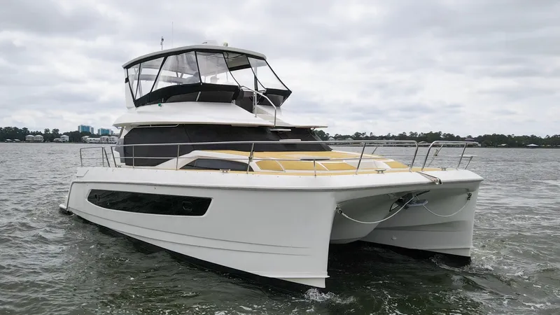 The Image of 2024 Aquila 44 Power Catamaran Sea Smoke Main Profile - 1