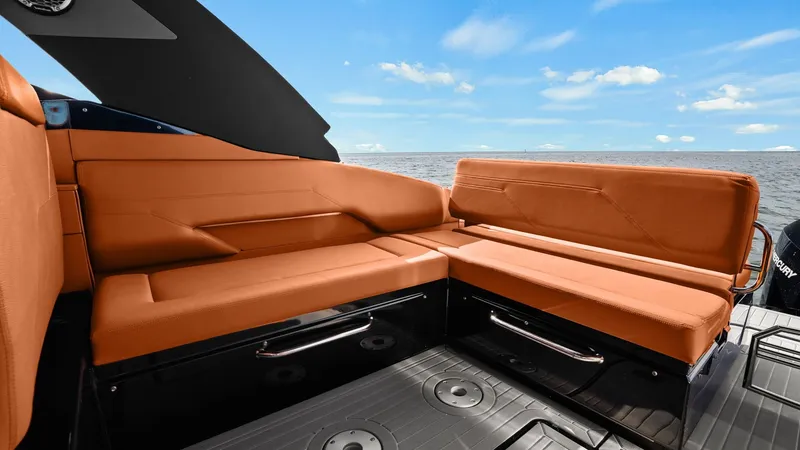 Slide: The Image of Spacious Aft Deck Seating Area - 13