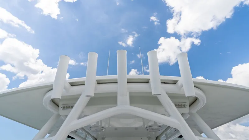 Slide: The Image of T-Top Roof with Rod Holders - 47