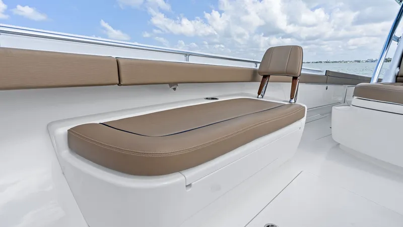 Slide: The Image of Spacious Aft Deck Seating Area - 26