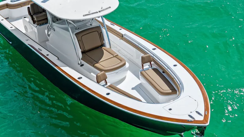 Slide: The Image of Bow Seating Area with Sun Pads - 60