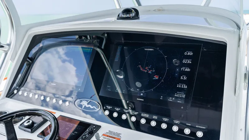 Slide: The Image of Helm Station with Dual Displays - 44