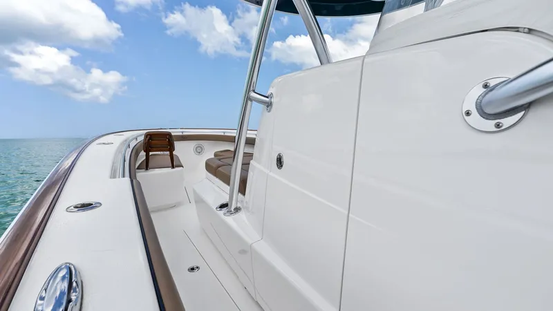 Slide: The Image of Starboard Walkway and Bow Seating - 39