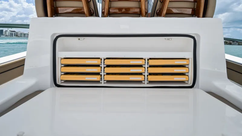 Slide: The Image of Center Console Tackle Storage - 55