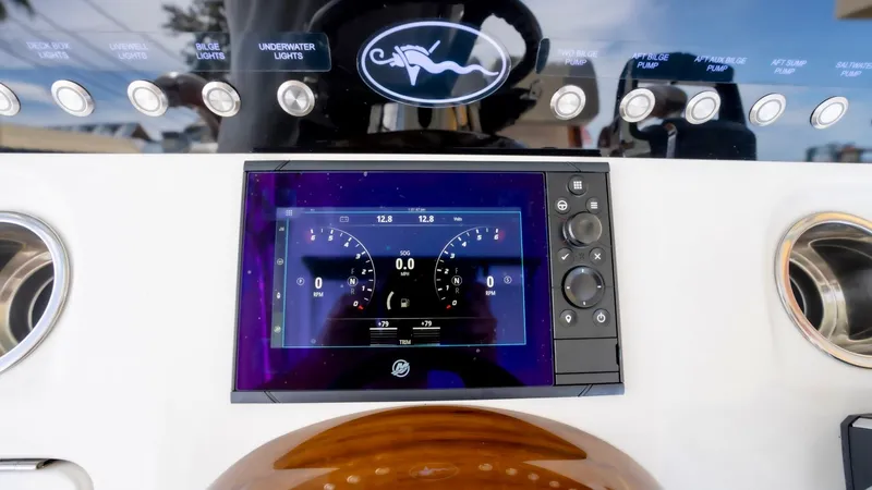 Slide: The Image of Helm Dashboard with Digital Display - 7
