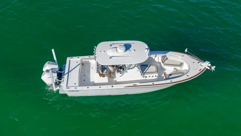 Slide: The Image of Aerial View of V-29 Hybrid Deck - 22
