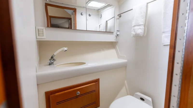 Slide: The Image of Compact Yacht Bathroom Interior - 23