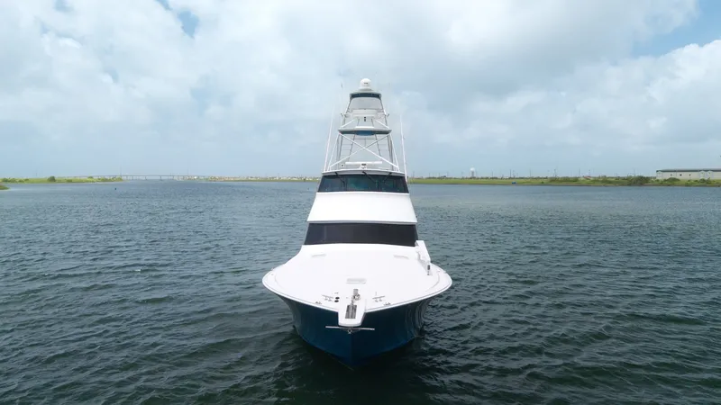 Slide: The Image of Bow View of Viking 65 Enclosed Bridge - 47