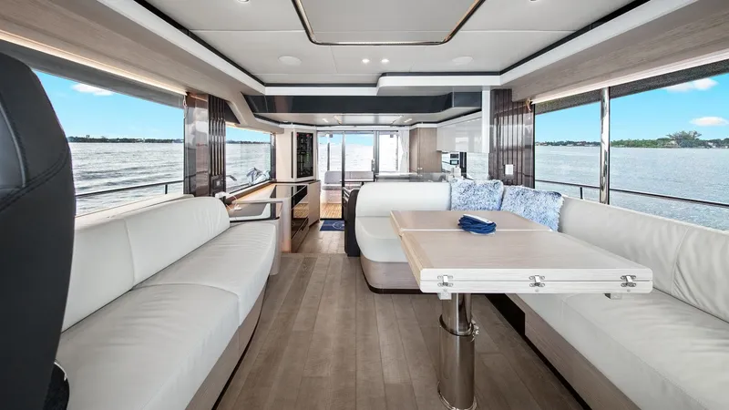Slide: The Image of Spacious Main Salon with Panoramic Views - 4
