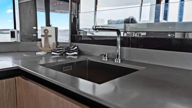 Slide: The Image of Galley with Modern Sink and Counter - 34