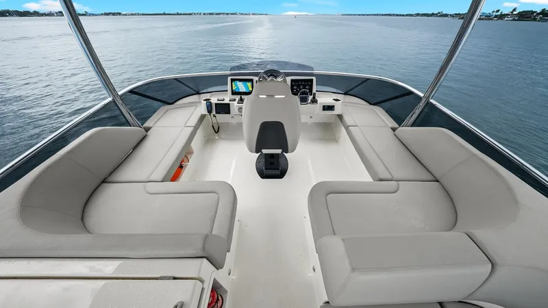 Slide: The Image of Flybridge Helm and Seating Area - 7