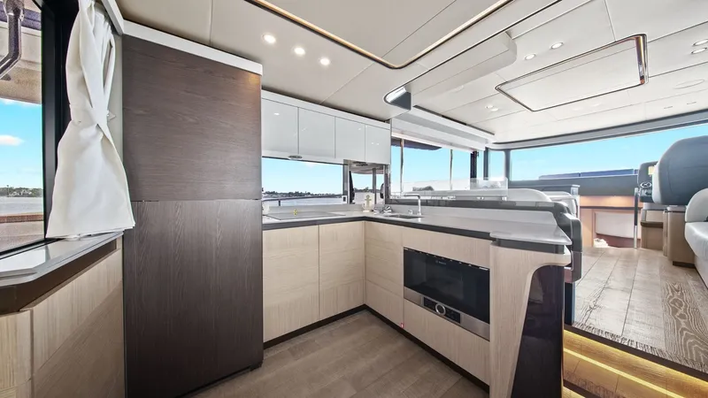 Slide: The Image of Modern Galley with Sea View - 35