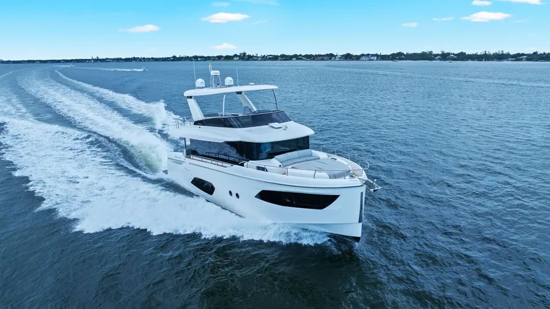 Slide: The Image of Aerial View of 52 Navetta Cruising - 93