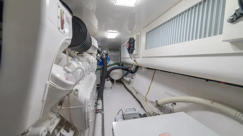 Slide: The Image of Engine Room with Advanced Equipment - 114