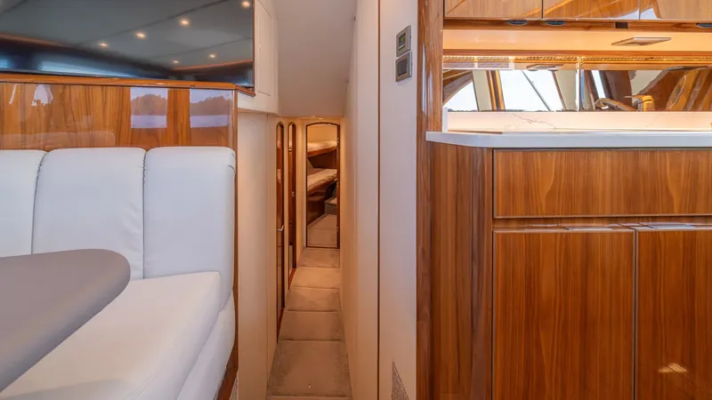 Slide: The Image of Salon Entry with Galley View - 49